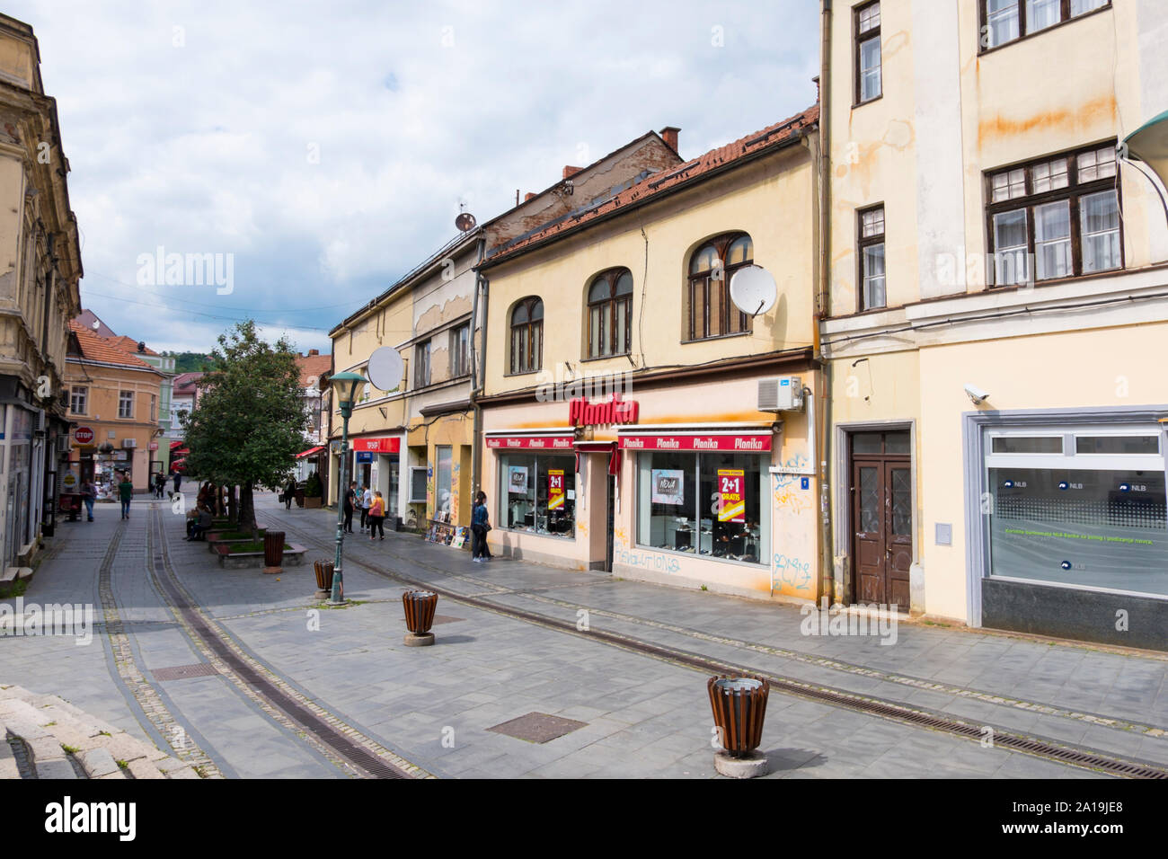 Turalibegova, old town, Tuzla, Bosnia and Herzegovina Stock Photo