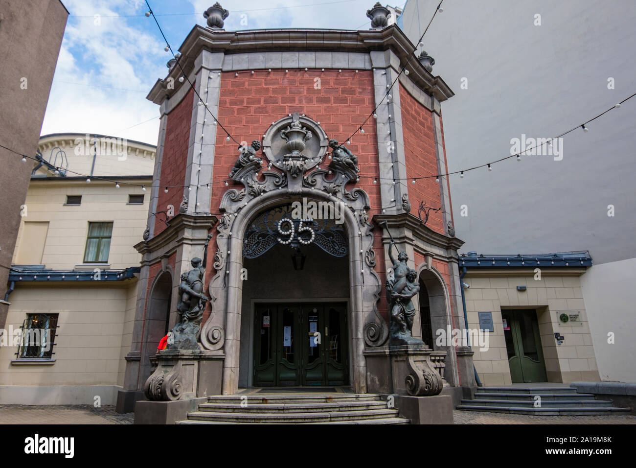 Splendid Palace, cinema, Riga, Latvia Stock Photo