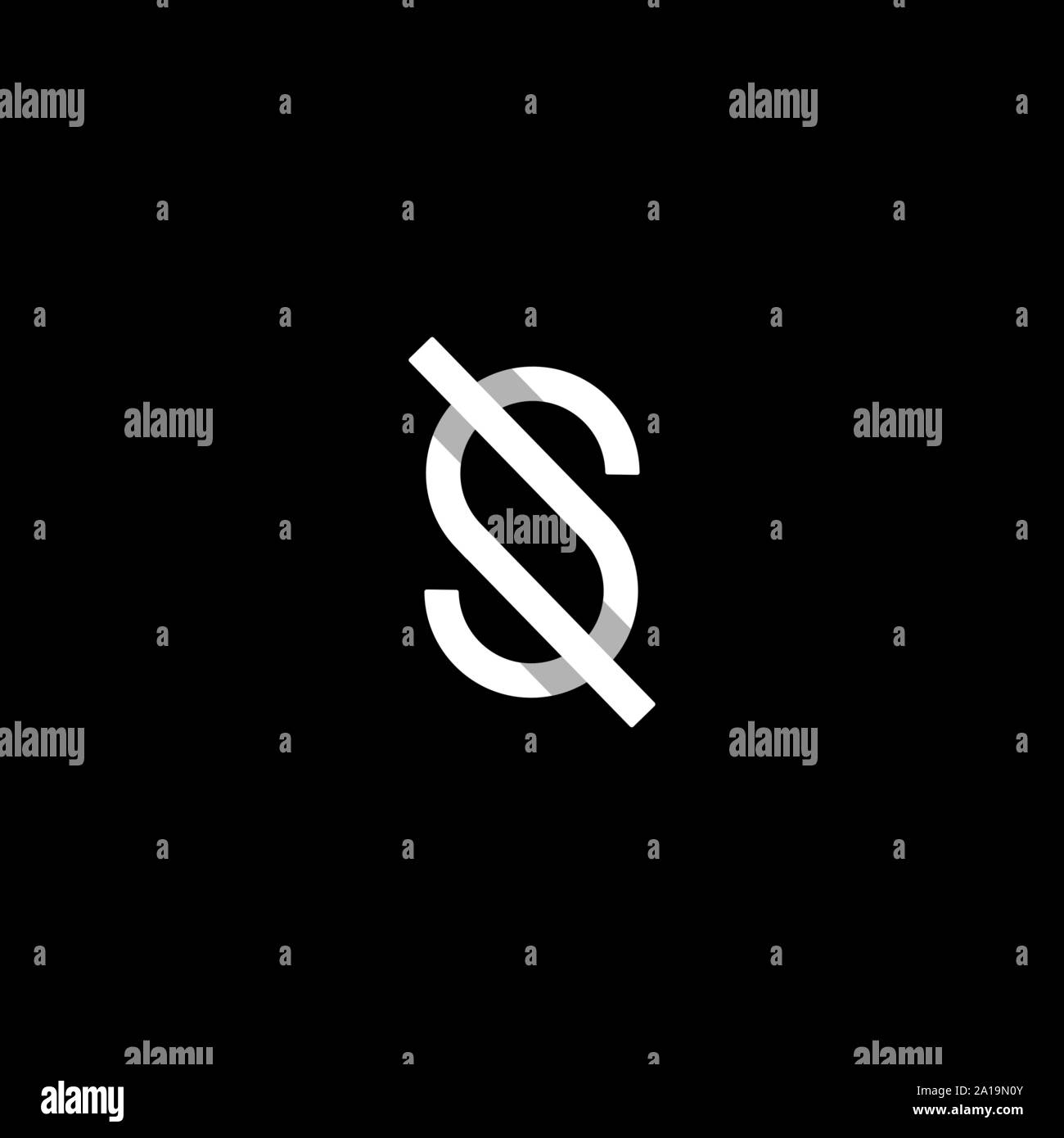 Letter S SS Logo Design Simple Vector Stock Vector Image & Art - Alamy