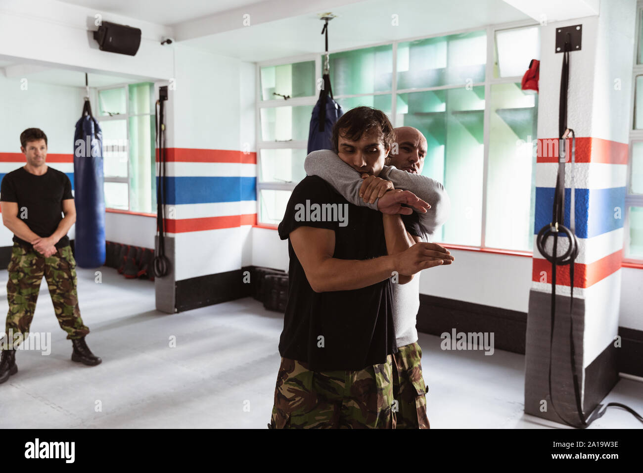 Self defence training Stock Photo Alamy