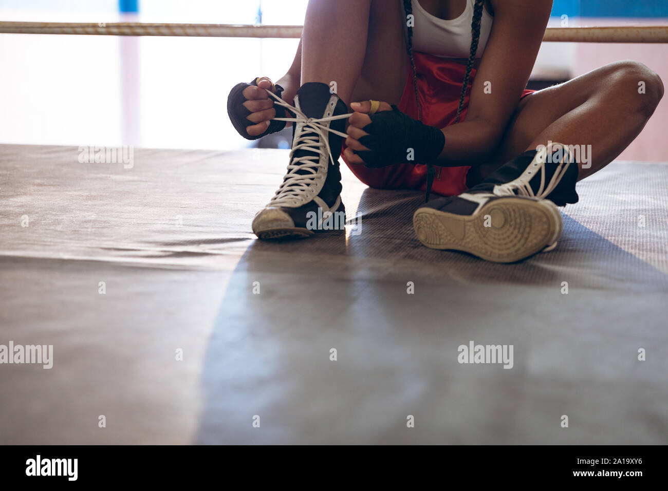 Nike Machomai 2 Boxing Shoes Boxing Boots Training Ring Shoe White 100 |  eBay