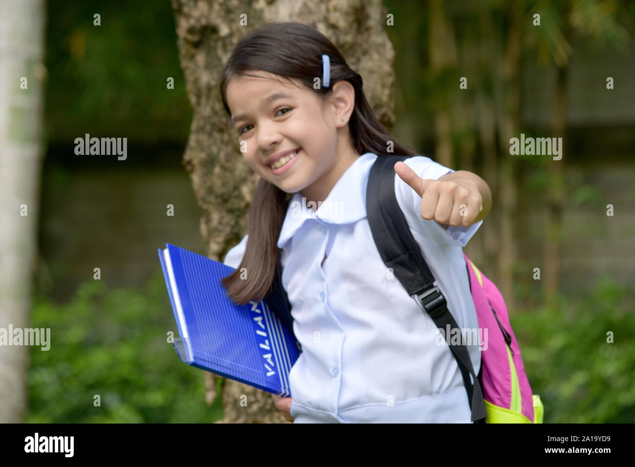 Beautiful girl wearing uniform hi-res stock photography and images - Alamy