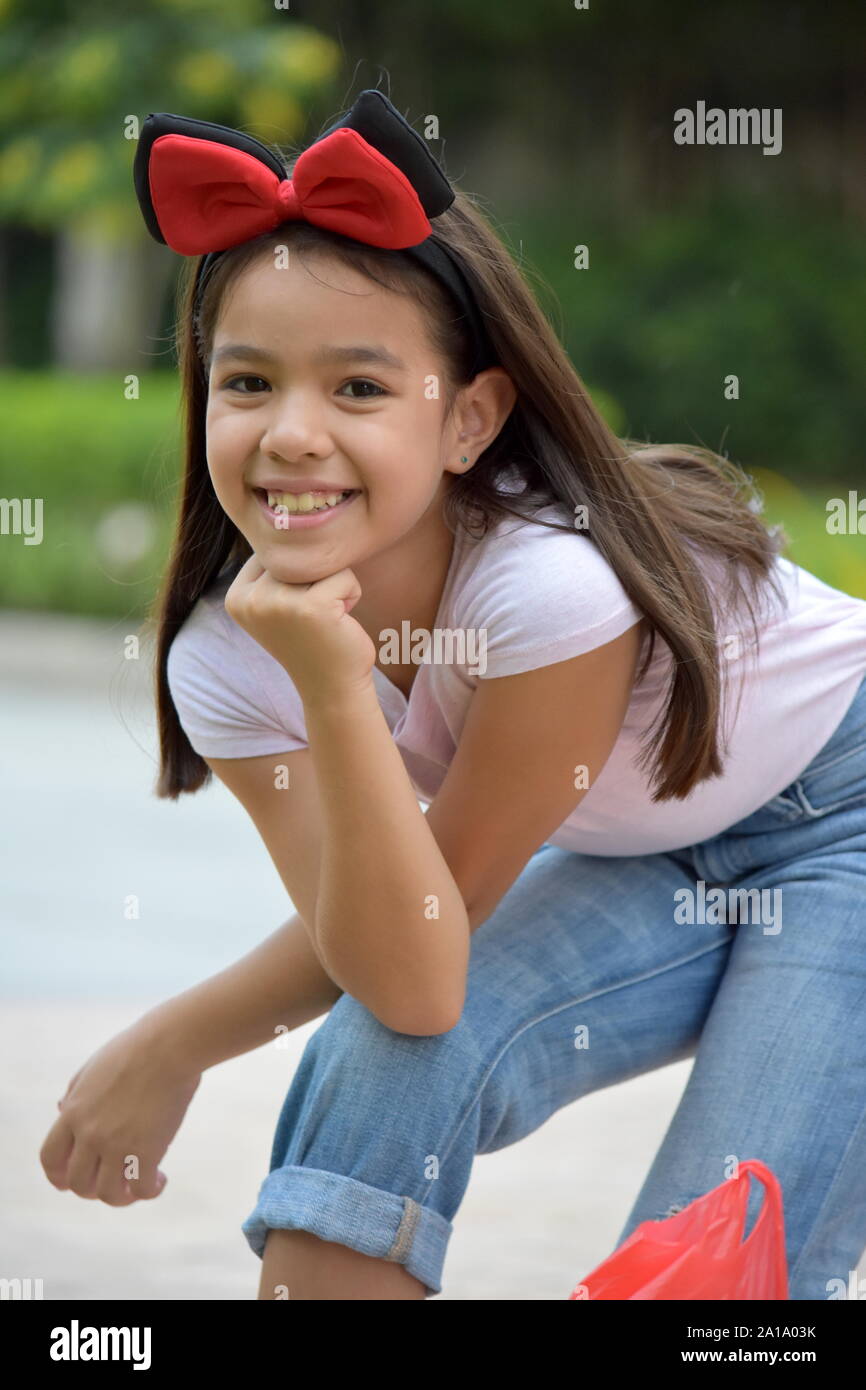 Adorable happy asian girl hi-res stock photography and images - Alamy