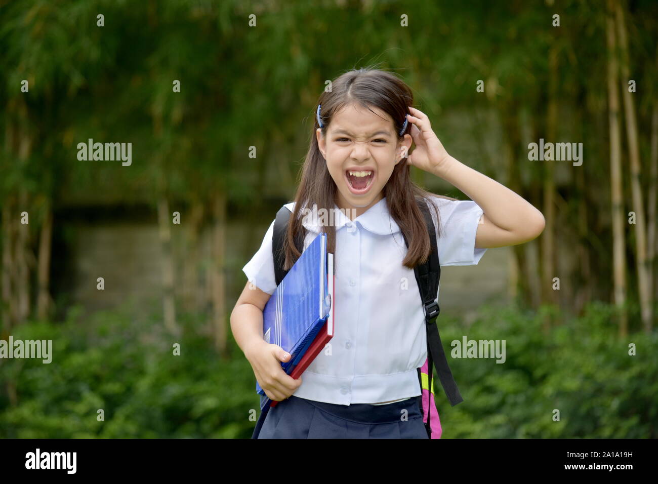 Child wearing school uniform hi-res stock photography and images - Alamy
