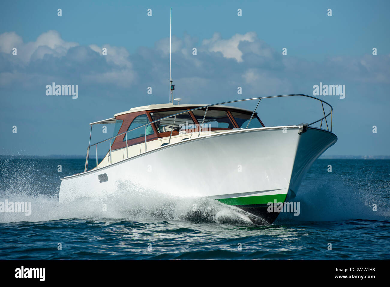 Classic motor launch boat hires stock photography and images Alamy