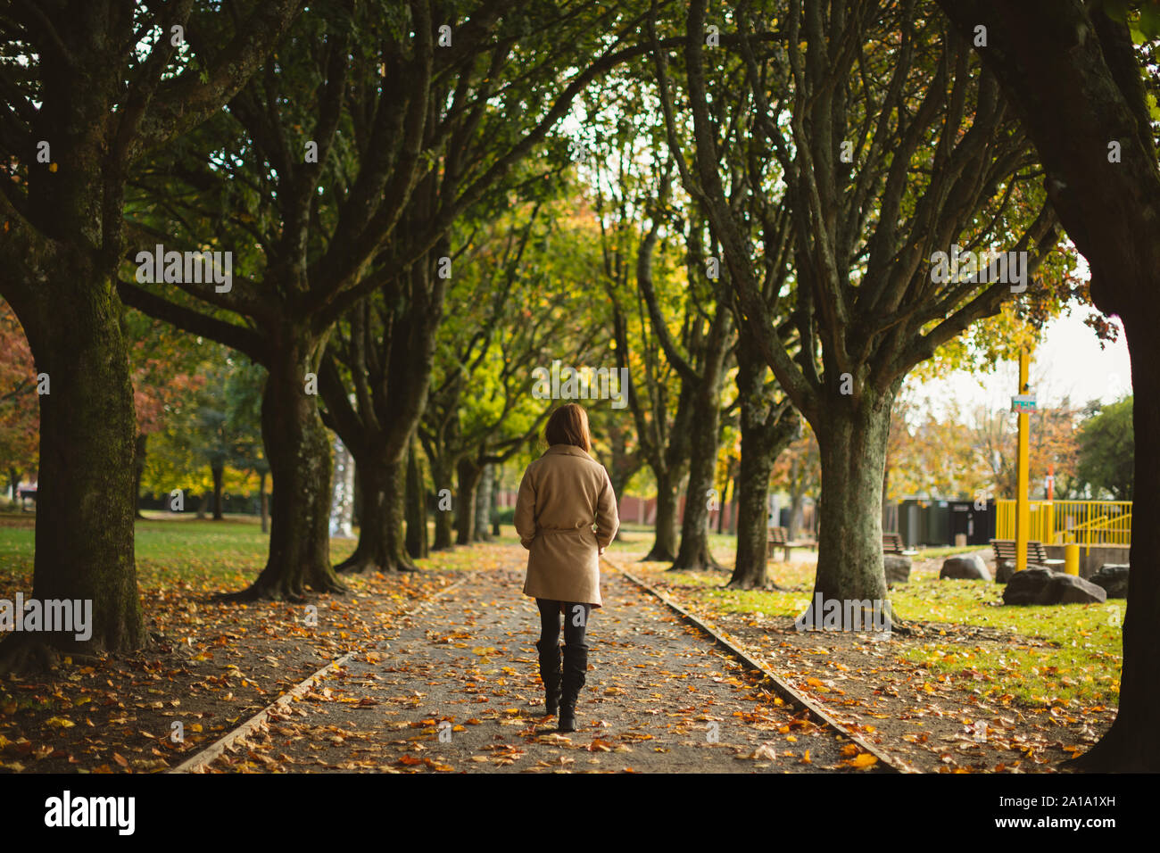 Walking relaxing park hi-res stock photography and images - Alamy