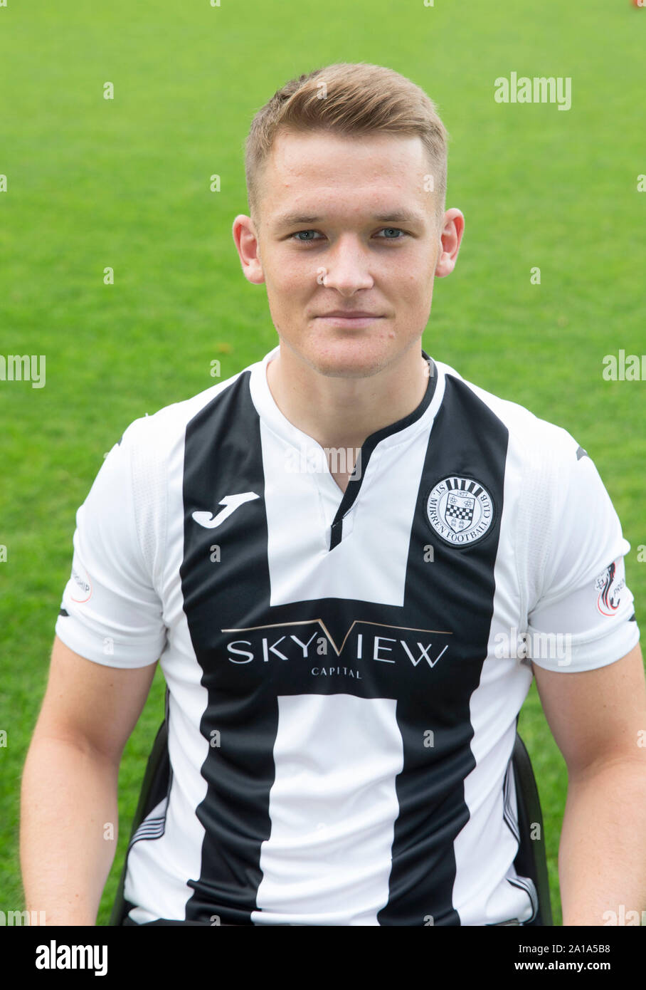 St Mirren's Sean McLoughlin Stock Photo Alamy