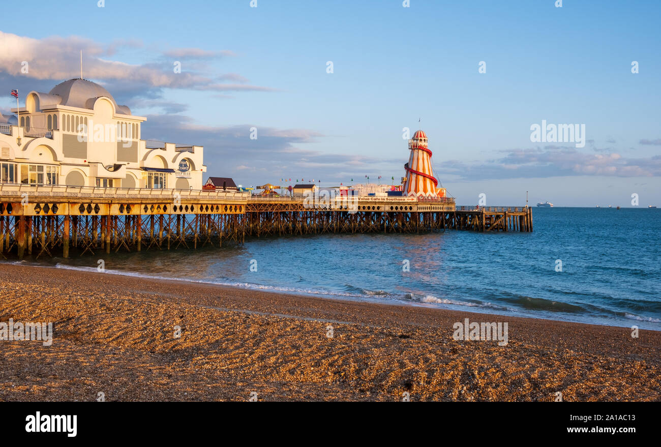 South Parade Pier, Southsea, Portsmouth Stock Photo Alamy