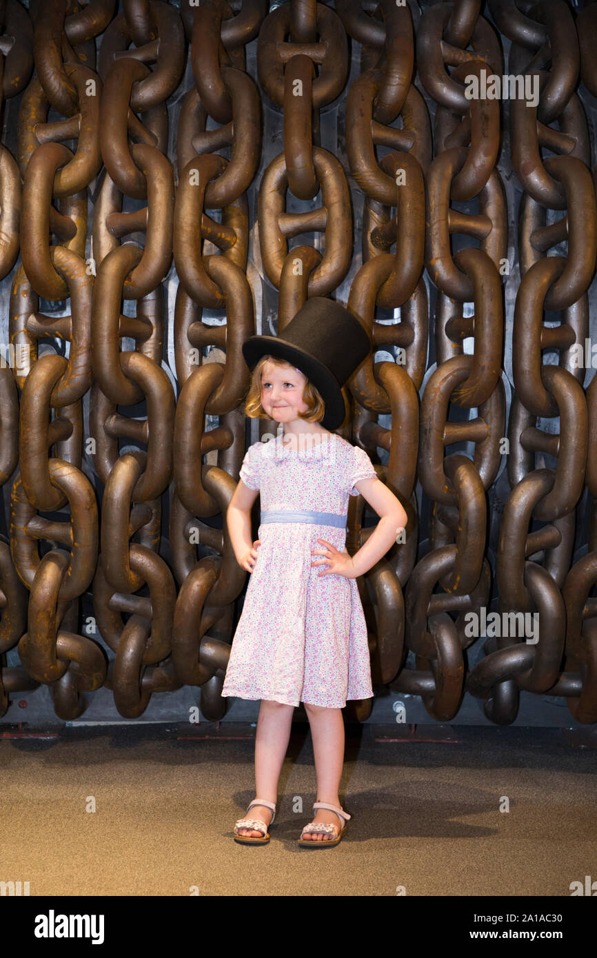 childrens brown top hat