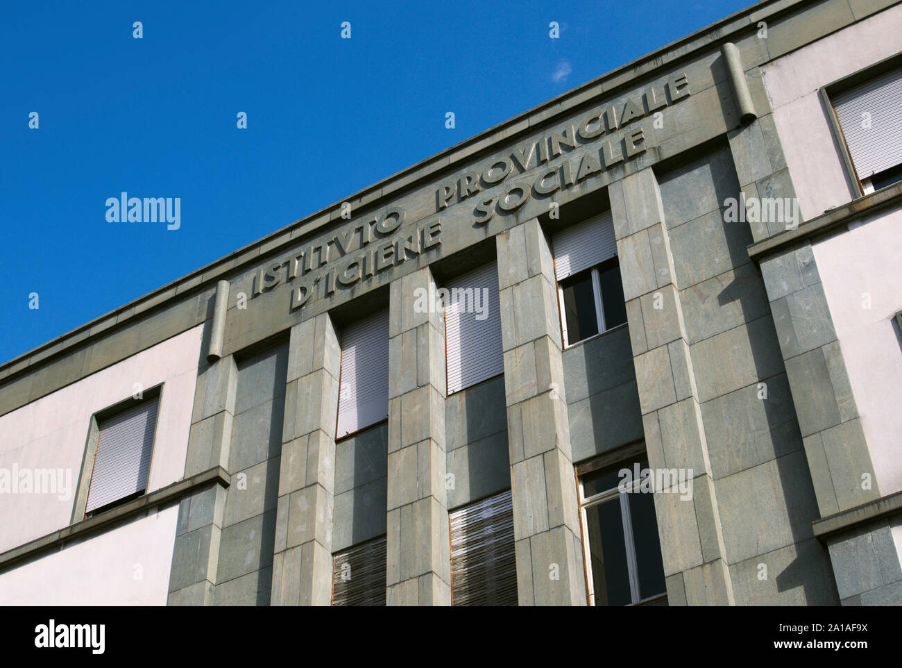 Italian rationalist building hi-res stock photography and images - Alamy