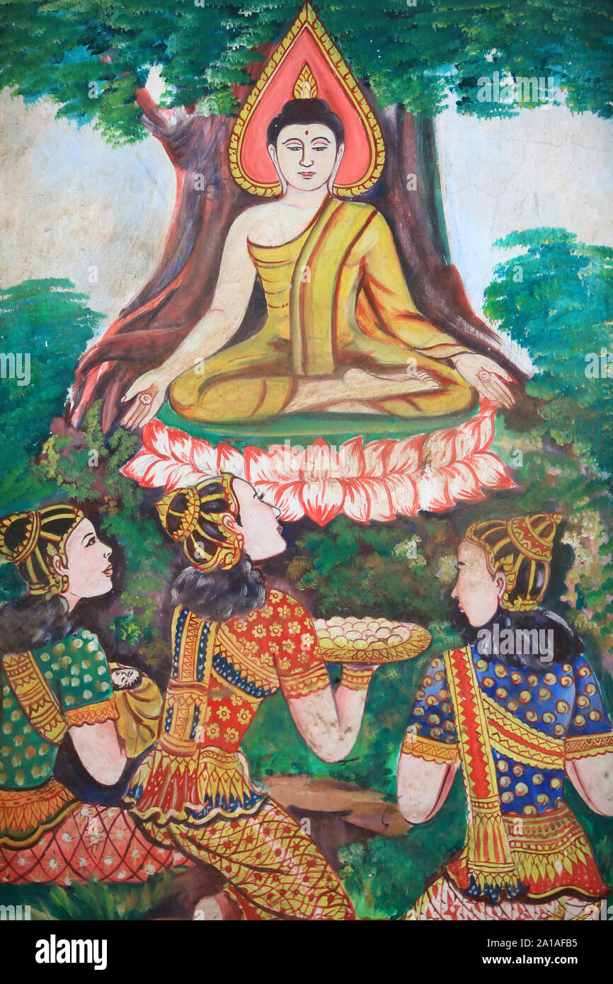 Le Petit Bouddha (The Little Buddha - Canvas Wall Art
