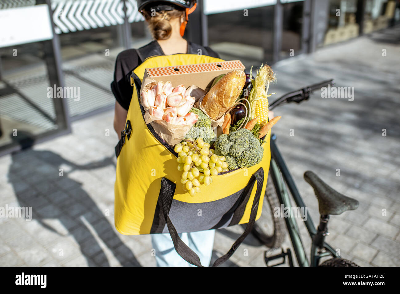 backpack for carrying groceries