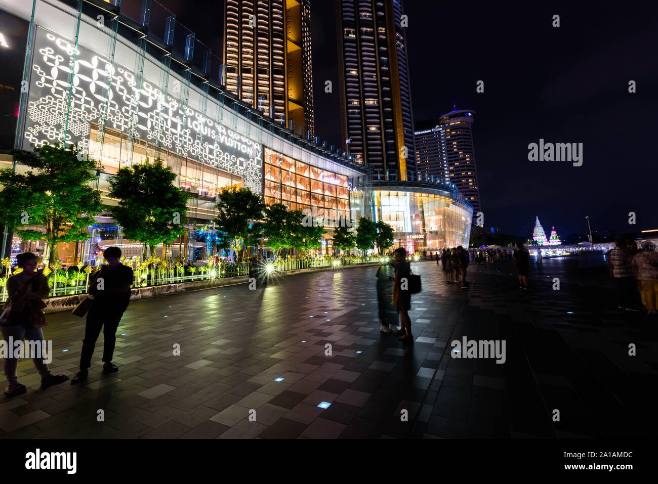 Exterior View of ICON Siam at River Side. ICON SIAM is the New