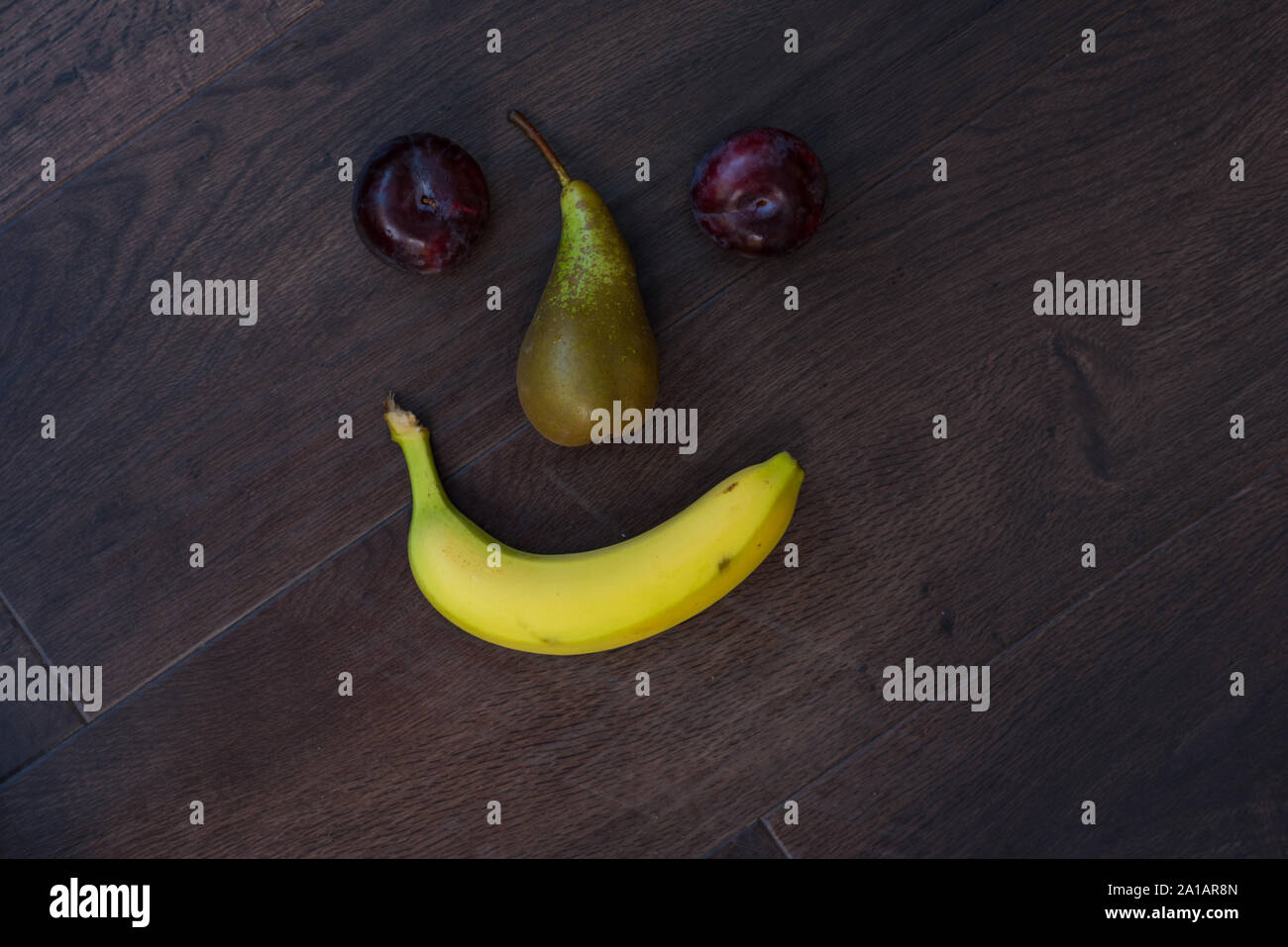fruit emoji happy smile Stock Photo