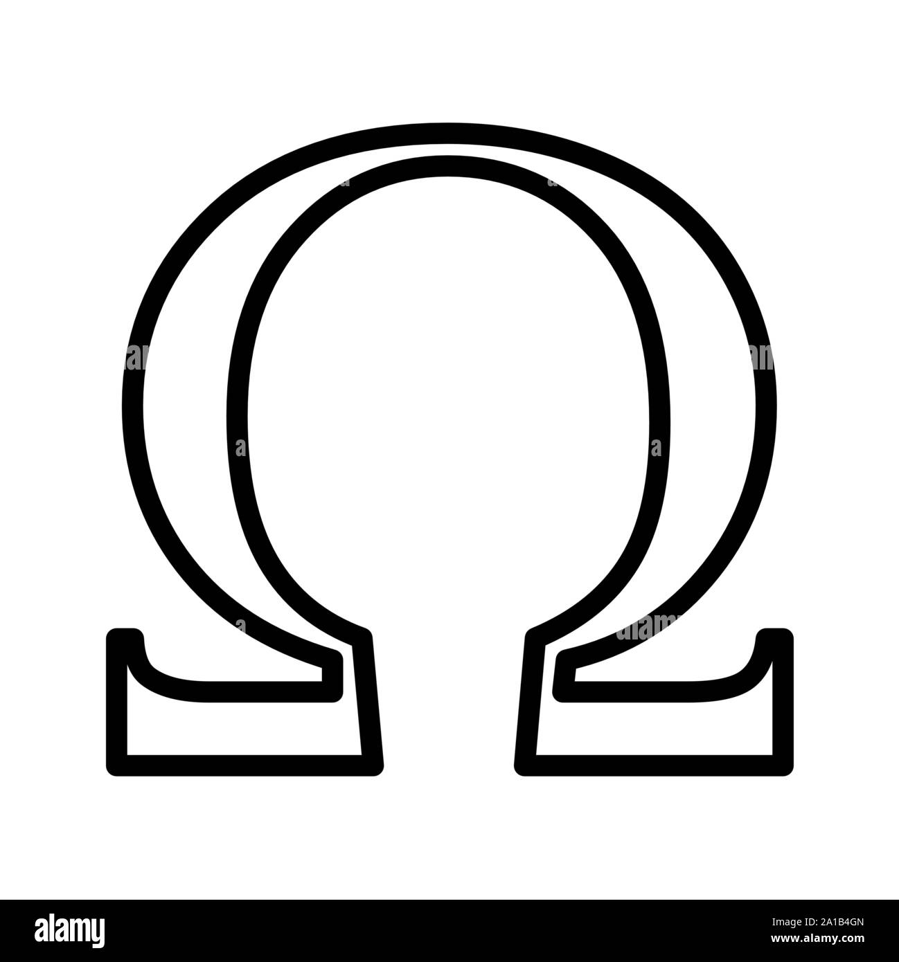 Ohm symbol Black and White Stock Photos & Images - Alamy