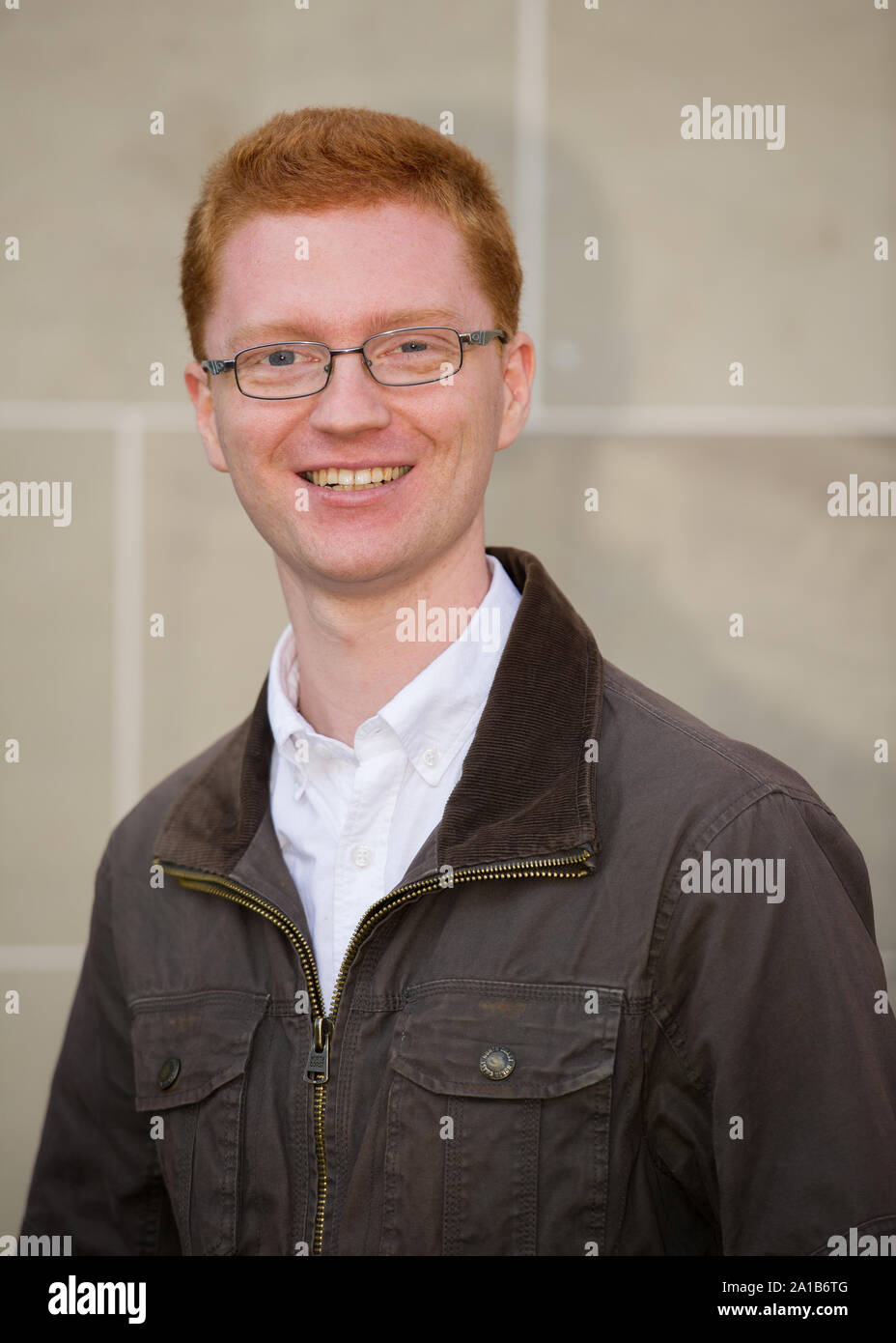Glasgow, UK. 20 September 2019.  PICTURED: Ross Greer MSP - Scottish Green Party MSP for Wast of Scotland, External Affairs, Educations & Skills, Culture & Media. Colin Fisher/CDFIMAGES.COM Stock Photo