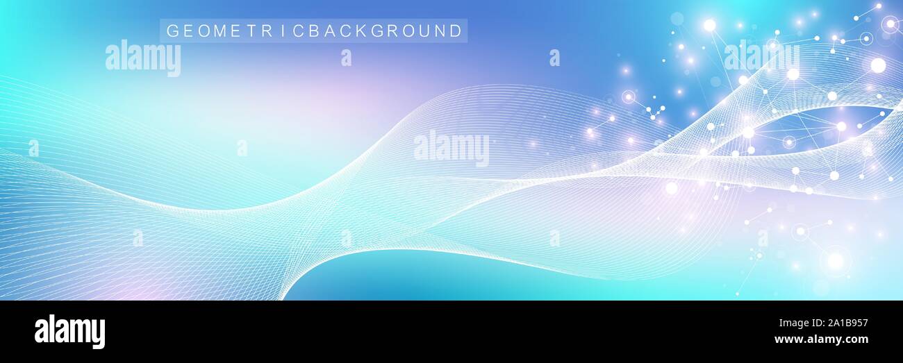 Nano technologies abstract background. Cyber technology concept. Artificial Intelligence, virtual reality, bionics, robotics, global network Stock Vector