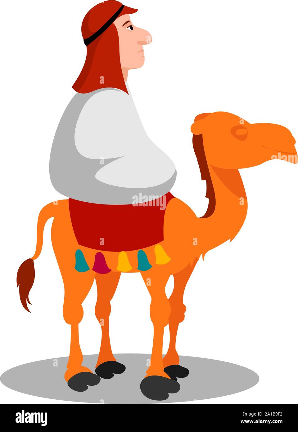 Camel, Illustration, Vector On White Background Stock Vector Image 