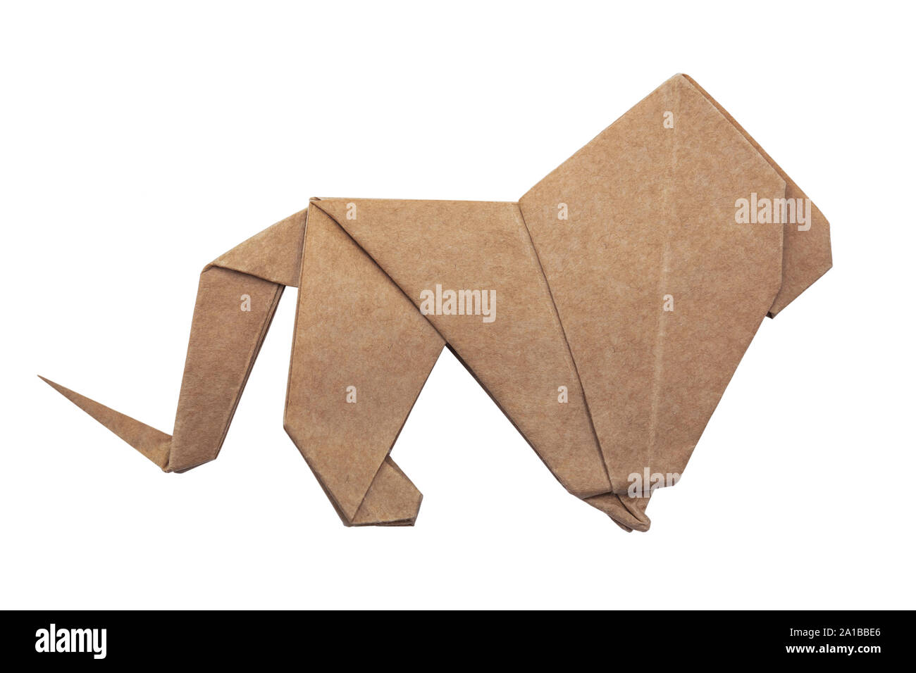 Origami lion hi-res stock photography and images - Alamy