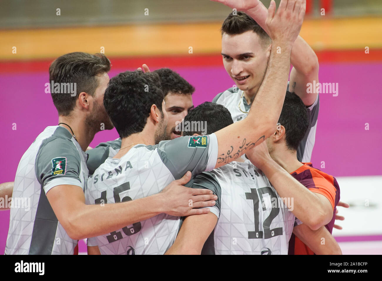 Emma villas volley siena celebrates hires stock photography and images