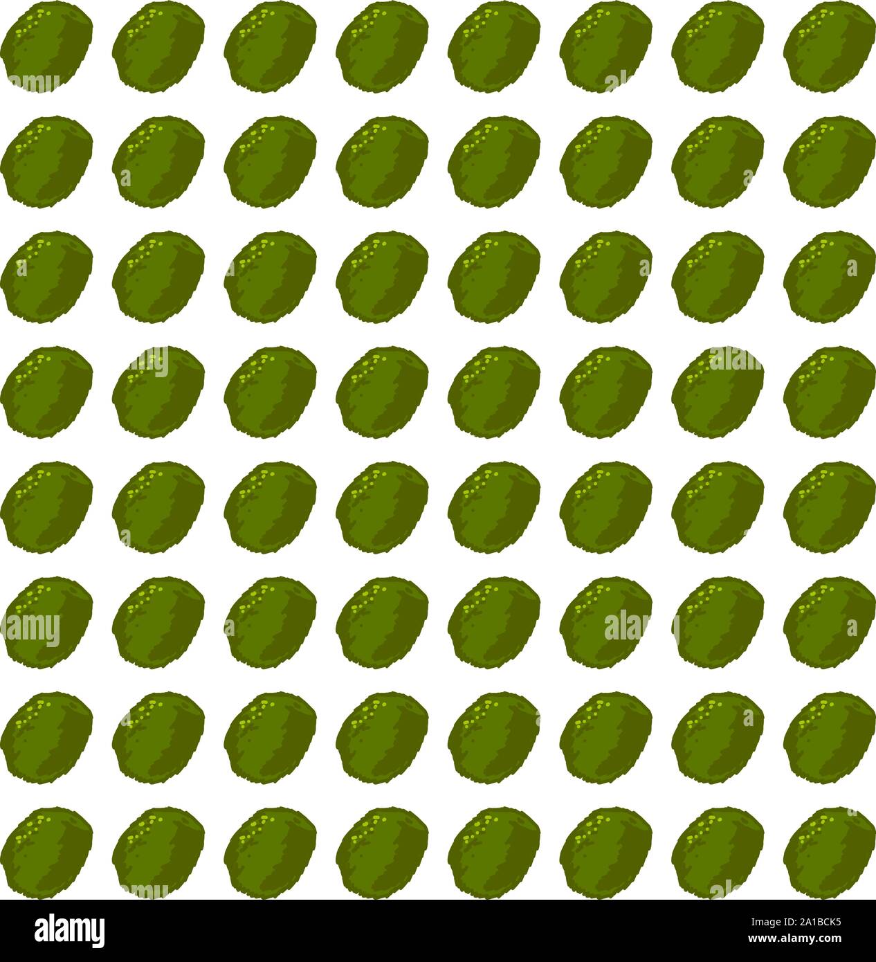 Kiwi wallpaper, illustration, vector on white background. Stock Vector