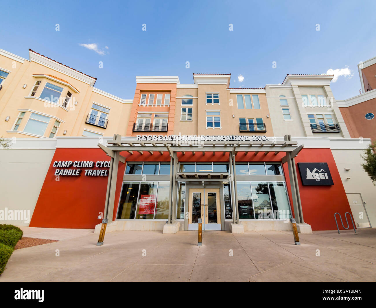 Las Vegas, SEP 7: Entrance of the famous REI store on SEP 7, 2019 at Las  Vegas, Nevada Stock Photo - Alamy