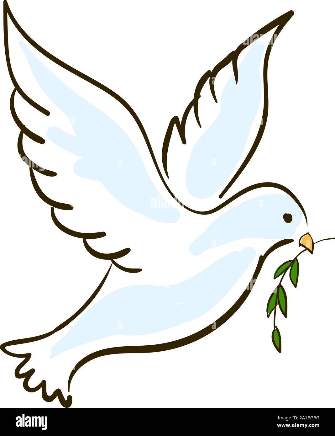 White dove, illustration, vector on white background Stock Vector Image & Art - Alamy white-dove-illustration-vector-on-white-background-stock-vector-image-art-alamy