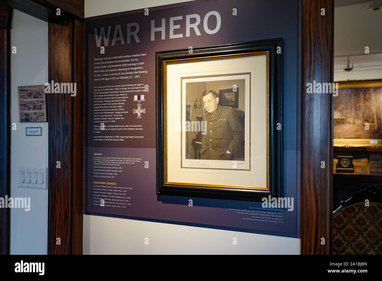Charles best and sir frederick banting hi-res stock photography and ...