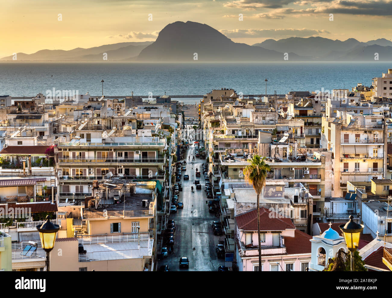 View of Patras town in Greece Stock Photo Alamy