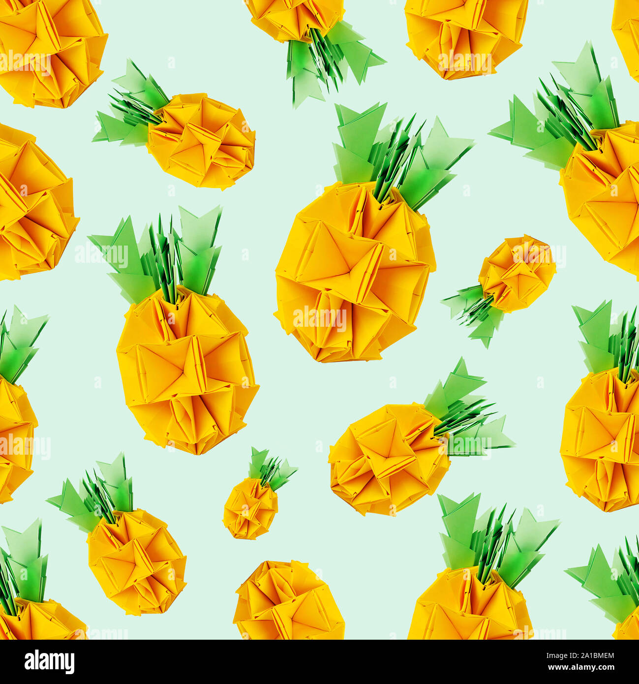 Yellow Origami Patterns Origami yellow pin Stock Photo - Alamy