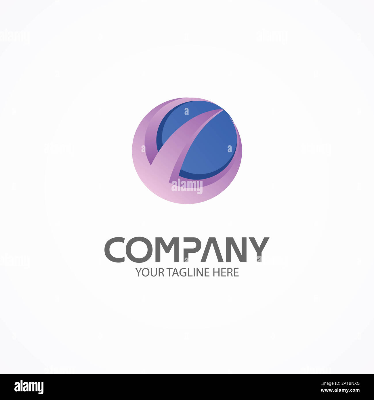 E Letter Logo Design Template Stock Photo