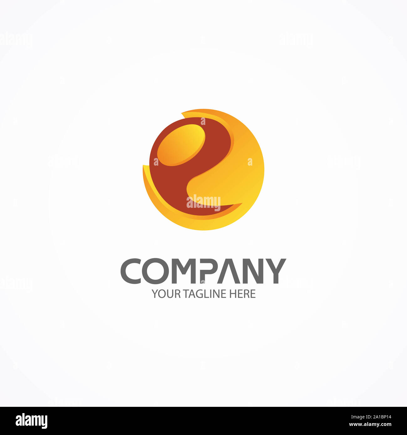E Letter Logo Design Template Stock Photo
