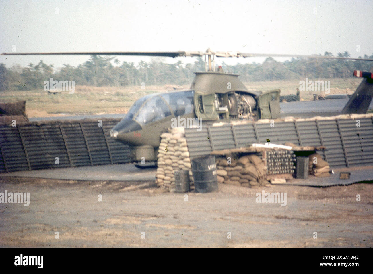 USA Vietnam-Krieg / Vietnam War  - US ARMY / United States Army Bell AH-1G Cobra Stock Photo