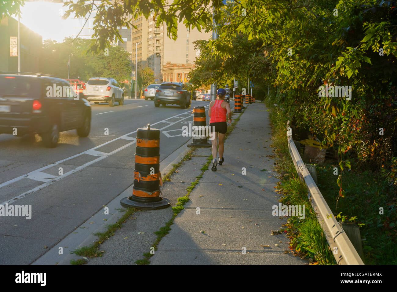The fall weather in toronto is perfect for long walks with a camera