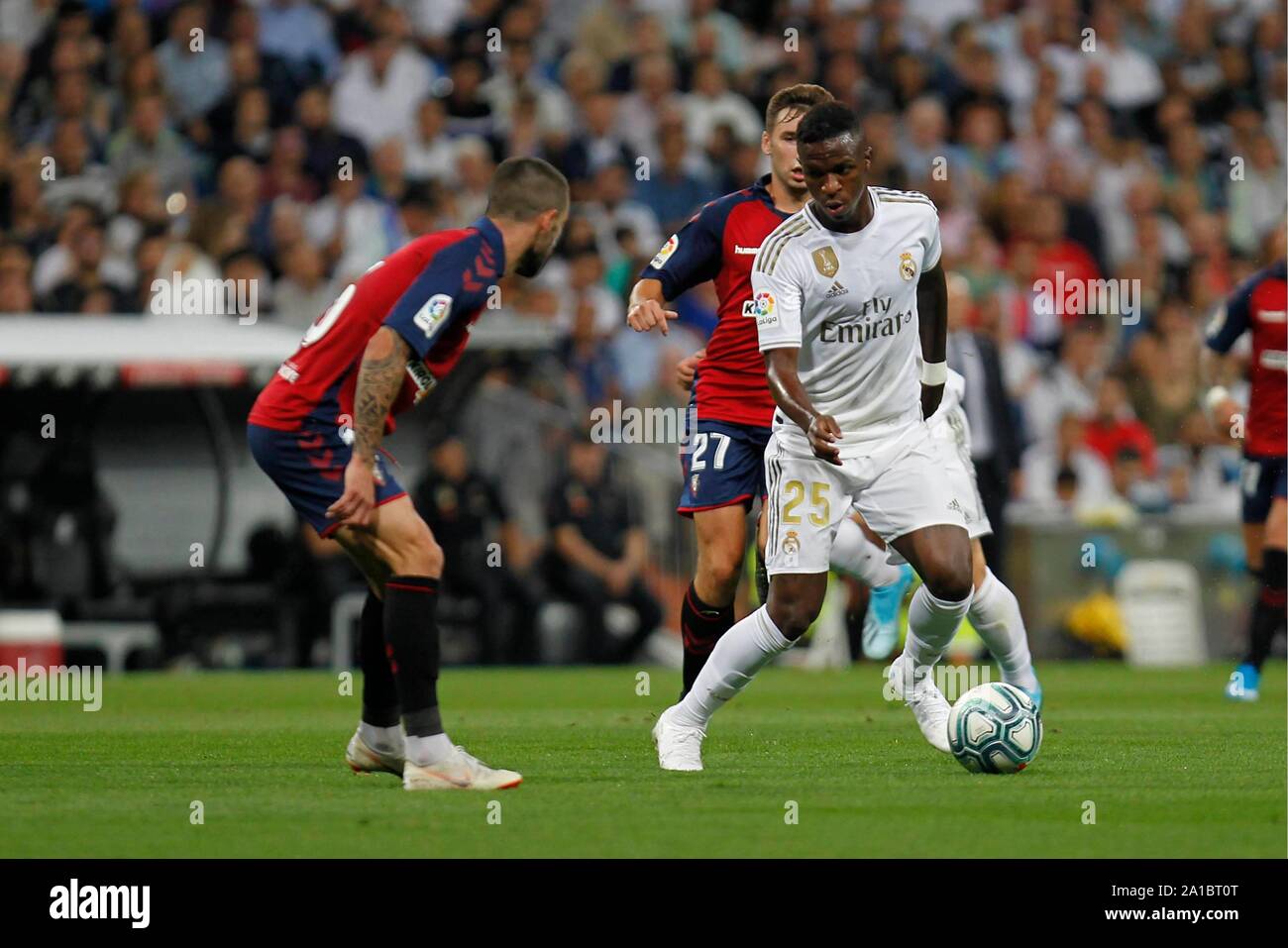 Madrid Spain 25th Sep 2019 Soccer Match Between Real Madrid Vs Osasuna Of The 2019 2020