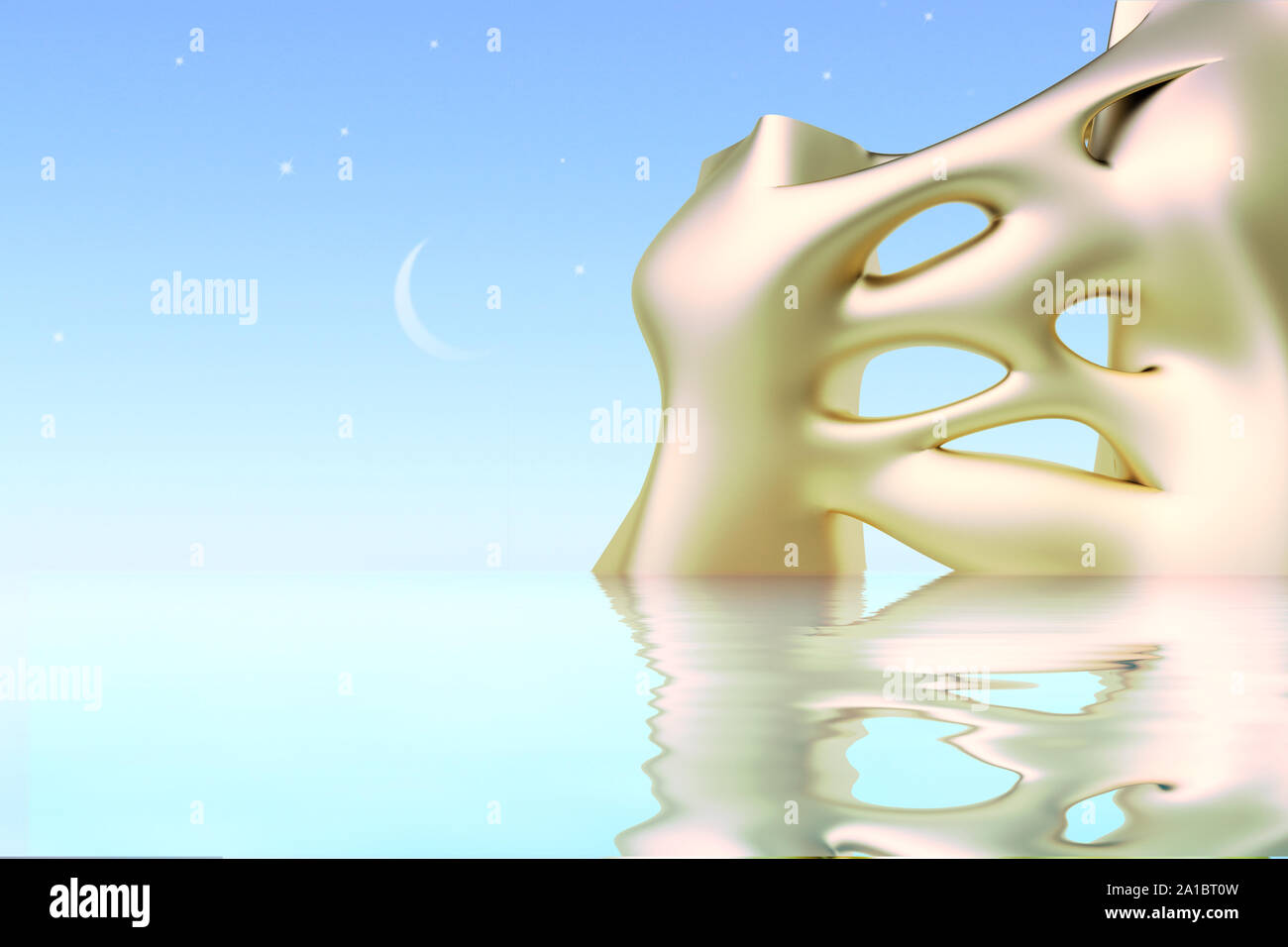 Art futuristic abstract background Stock Photo