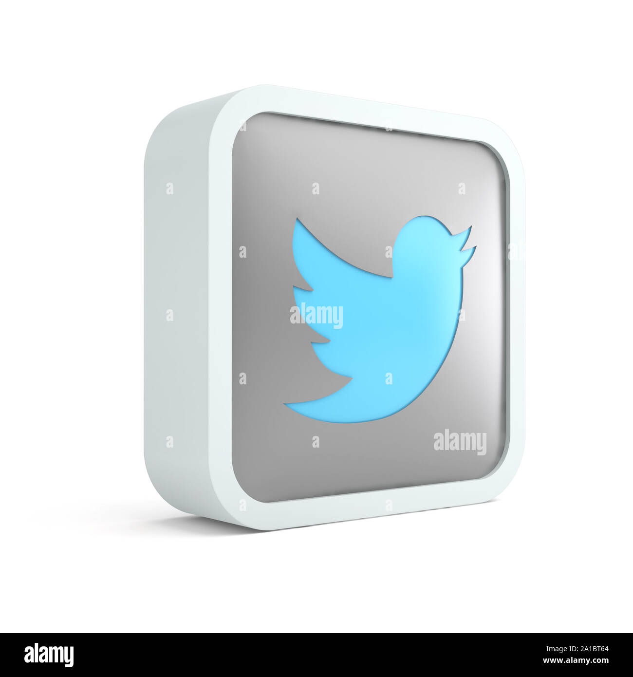 Twitter Bird Icon High Resolution Stock Photography And Images Alamy
