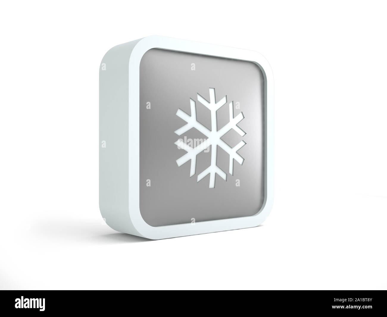 3d snowflake hi-res stock photography and images - Alamy