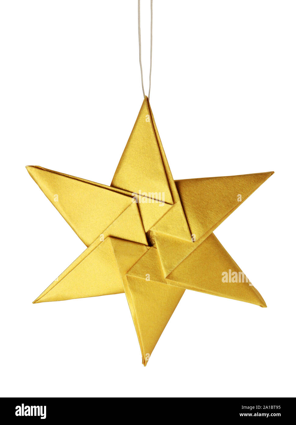 Christmas celebration golden star Stock Photo - Alamy
