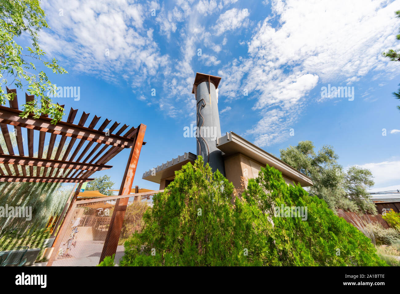 Botanical Garden of Springs Preserve at Las Vegas, Nevada Stock Photo