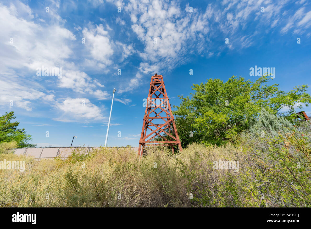 Botanical Garden of Springs Preserve at Las Vegas, Nevada Stock Photo