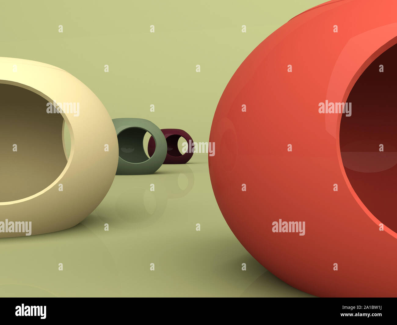 3d abstract interior Stock Photo - Alamy