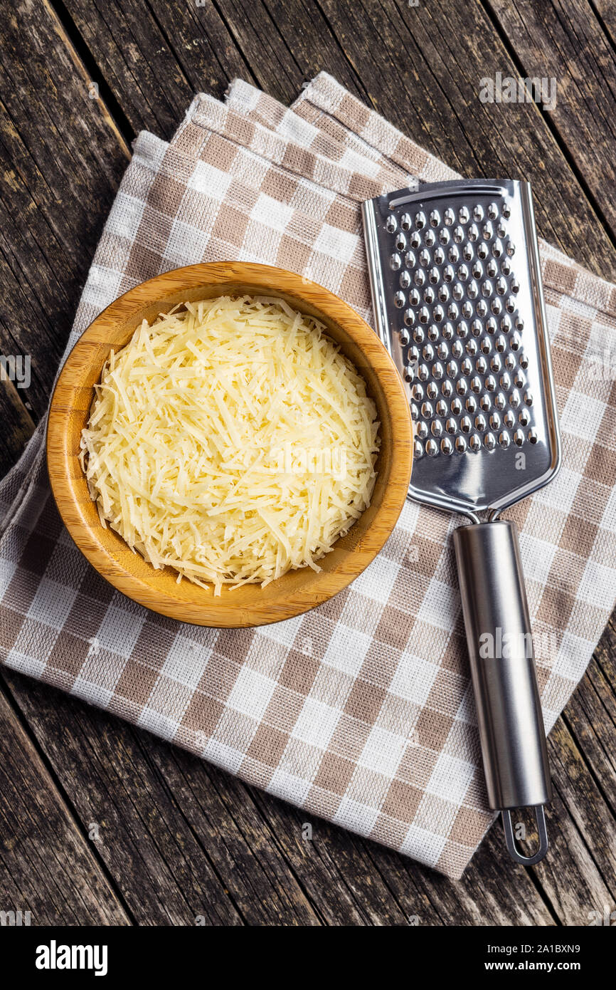 Small Grater Parmesan Cheese Grater Food Stock Photo by ©daniiD
