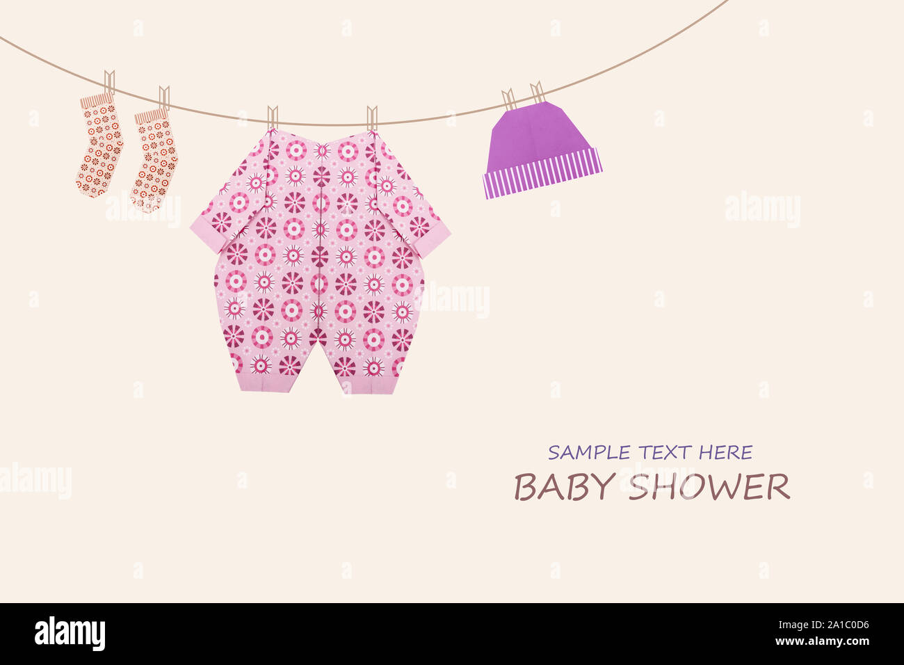Baby clothes line hires stock photography and images Alamy