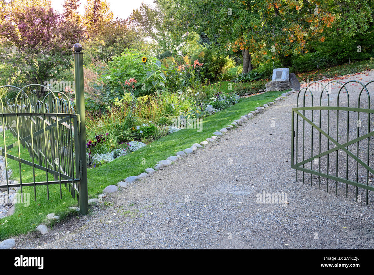 Reader Rock Garden Historic Park, Calgary Alberta Canada Stock Photo ...