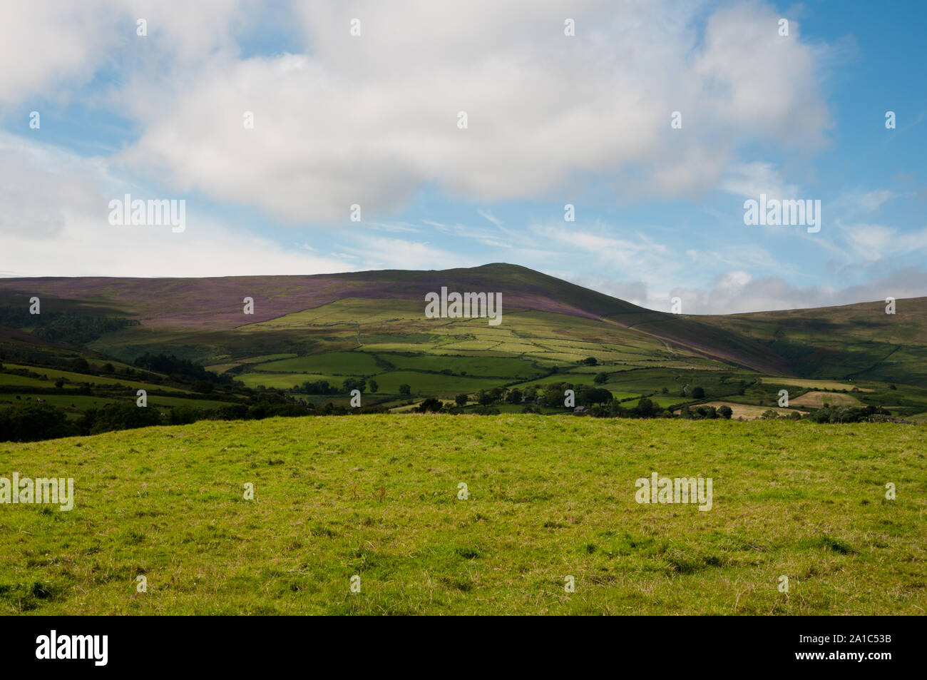 Isle of man scenery Stock Photo