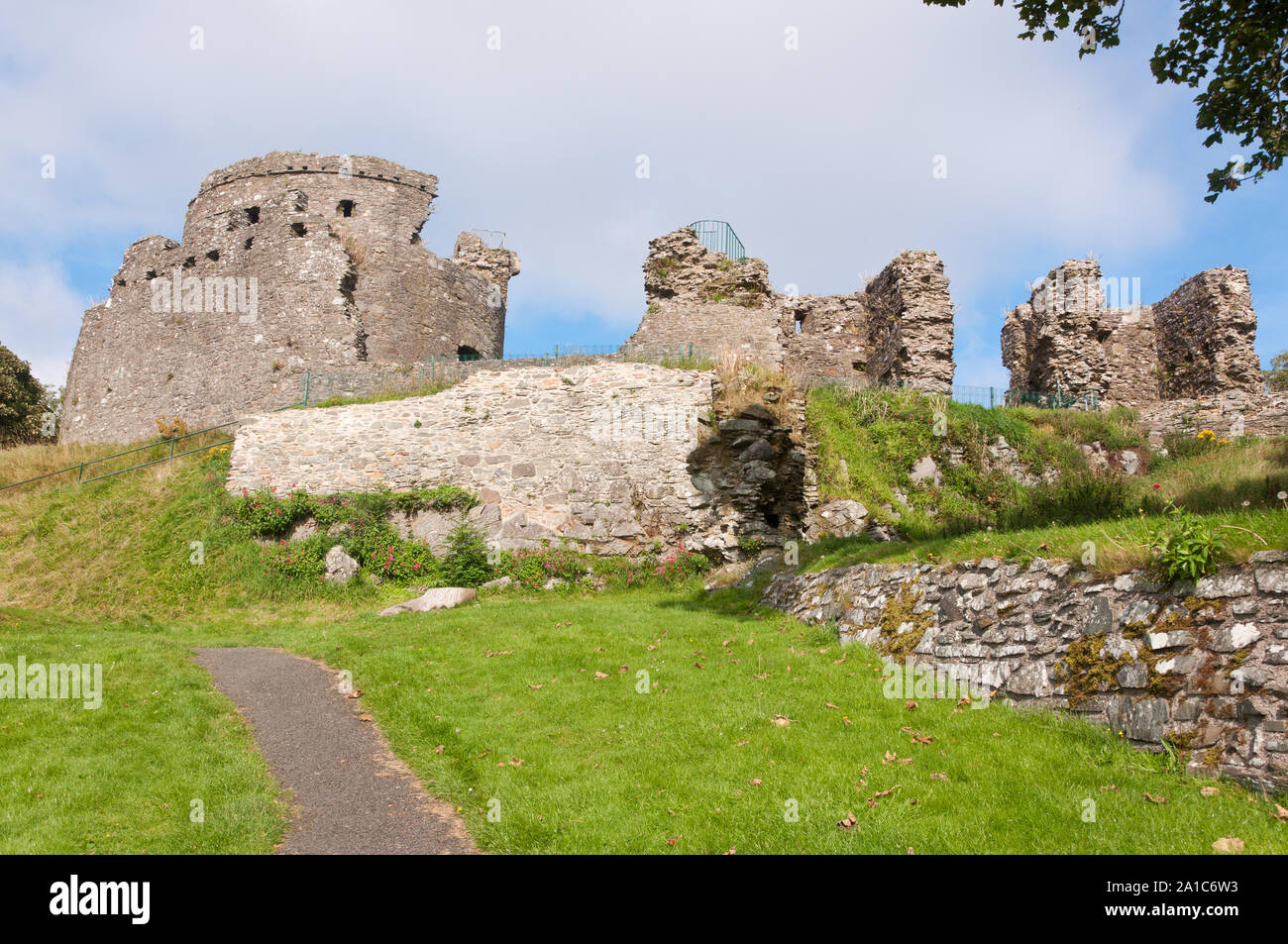 old-irish-ruin-stock-photo-alamy