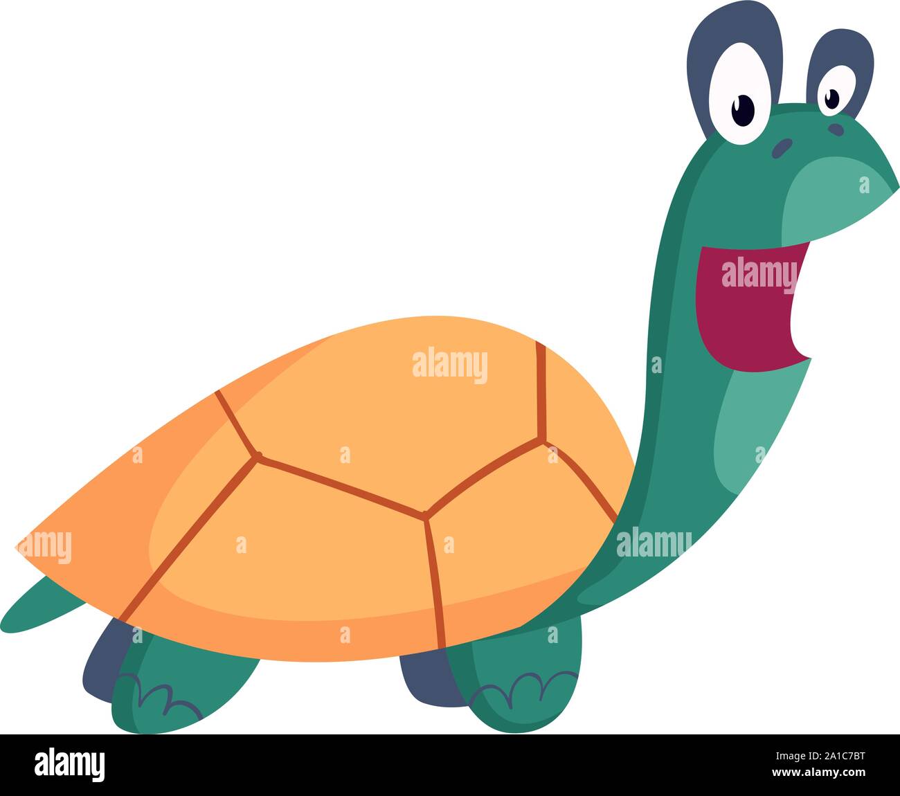 Turtle illustration Stock Vector Images - Alamy