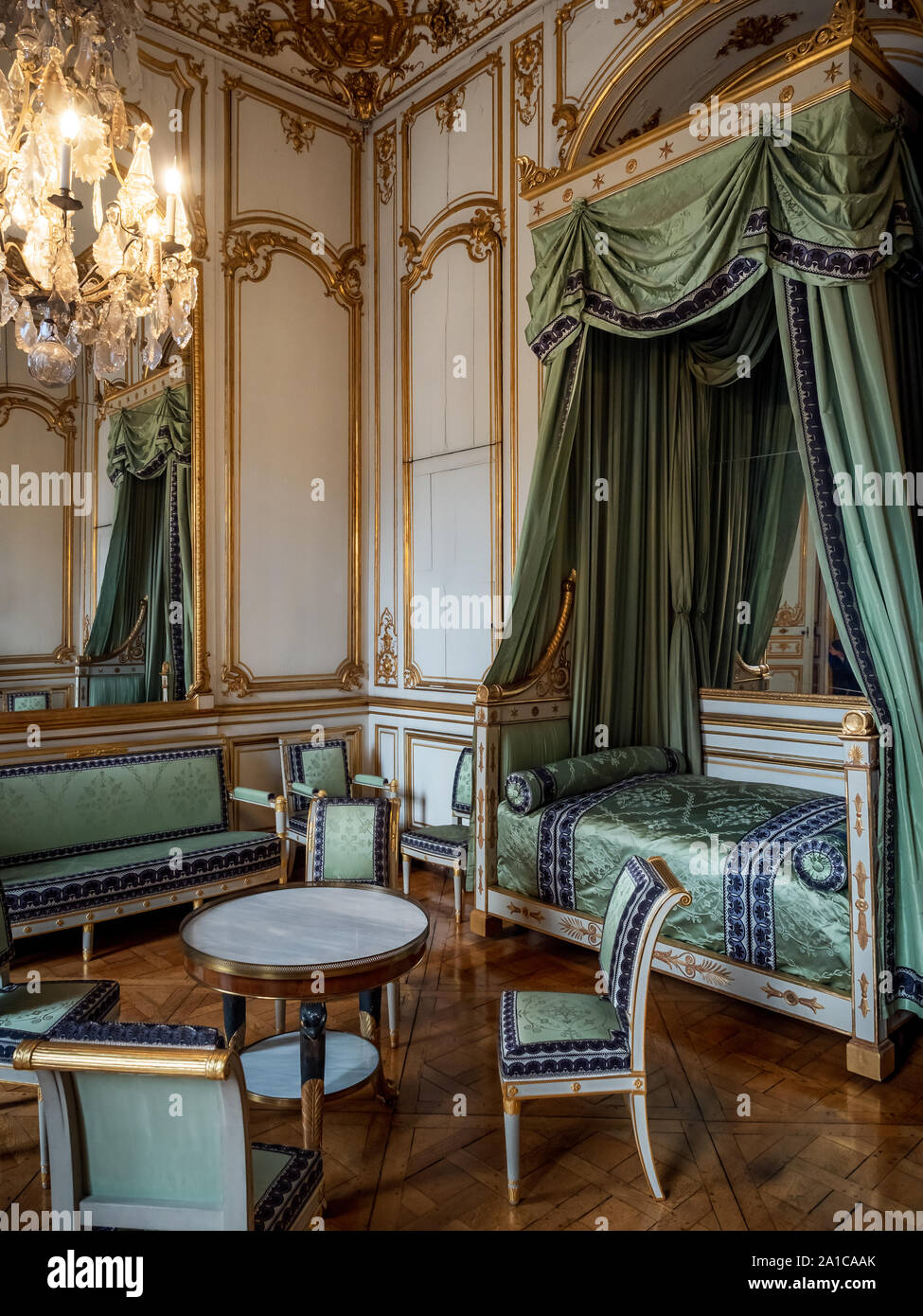 Palacio Rohan Interior Louis xv in the throne room hi-res stock photography and images - Alamy