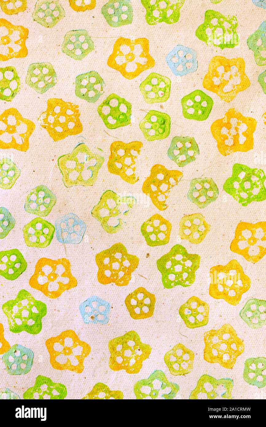 Close up of abstract color ink brush marks Stock Photo - Alamy